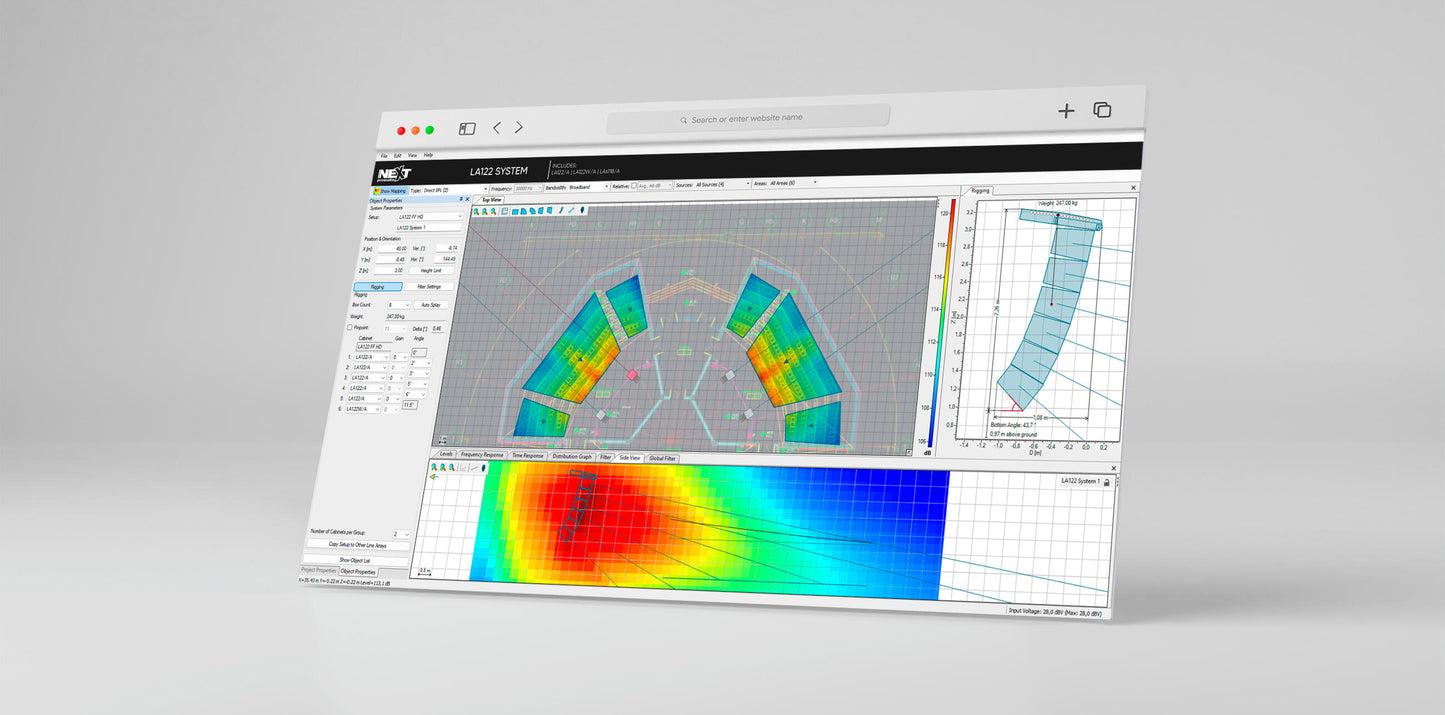 Kitas Proaudio La 122