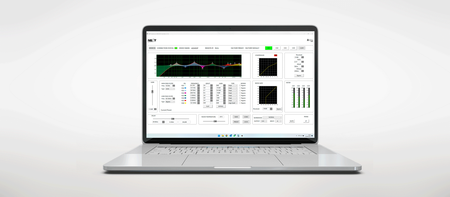 Next Audiocom A504 DSP