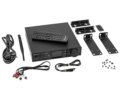 OMNITRONIC DRS-95 Internet Radio with DAB+ and Bluetooth