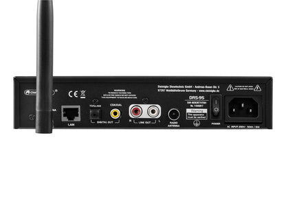 OMNITRONIC DRS-95 Internet Radio with DAB+ and Bluetooth