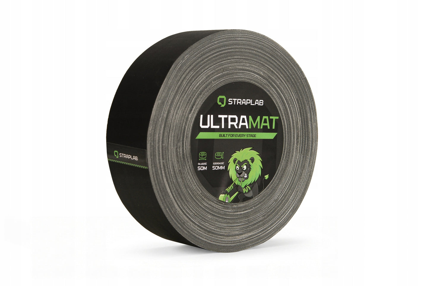 STRAPLAB ULTRAMAT czarna 50mm x 50m