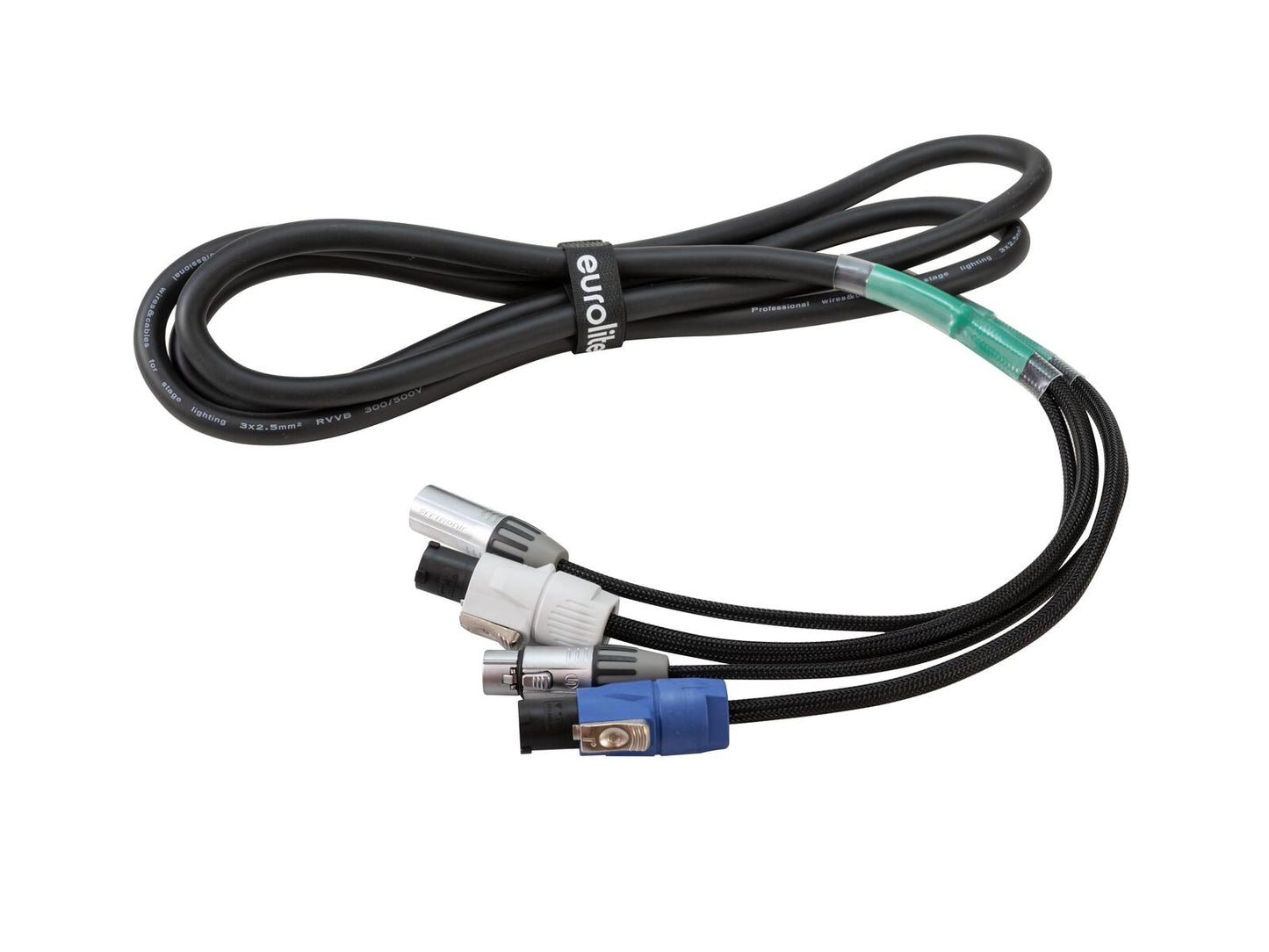 EUROLITE Combi Cable DMX P-Con/3-pin XLR 3m