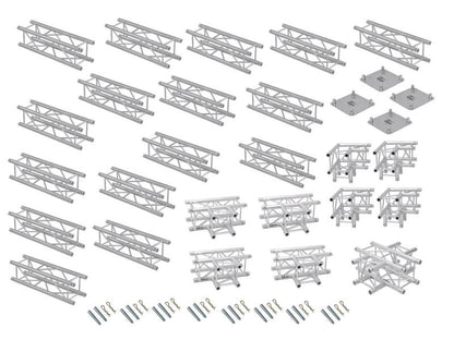 ALUTRUSS Truss Set QUADLOCK 6082 rectangle 7x4x3.5m (WxDxH)