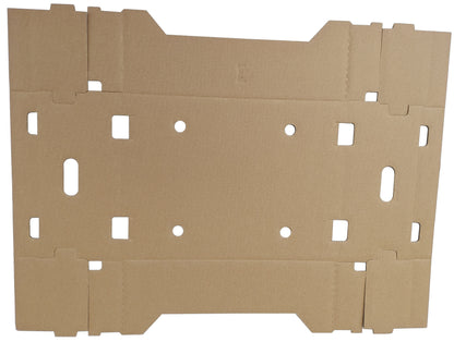 Karton fasonowy, skrzynka 37,5 cm x 28 cm x 13,5 cm 732 g/m² pakiet 10 szt