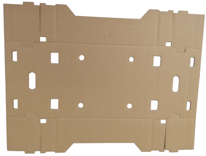Karton fasonowy, skrzynka 37,5 cm x 28 cm x 13,5 cm 732 g/m² pakiet 20 szt