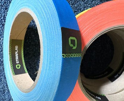 STRAPLAB FLUO żółta 19mm x 25m