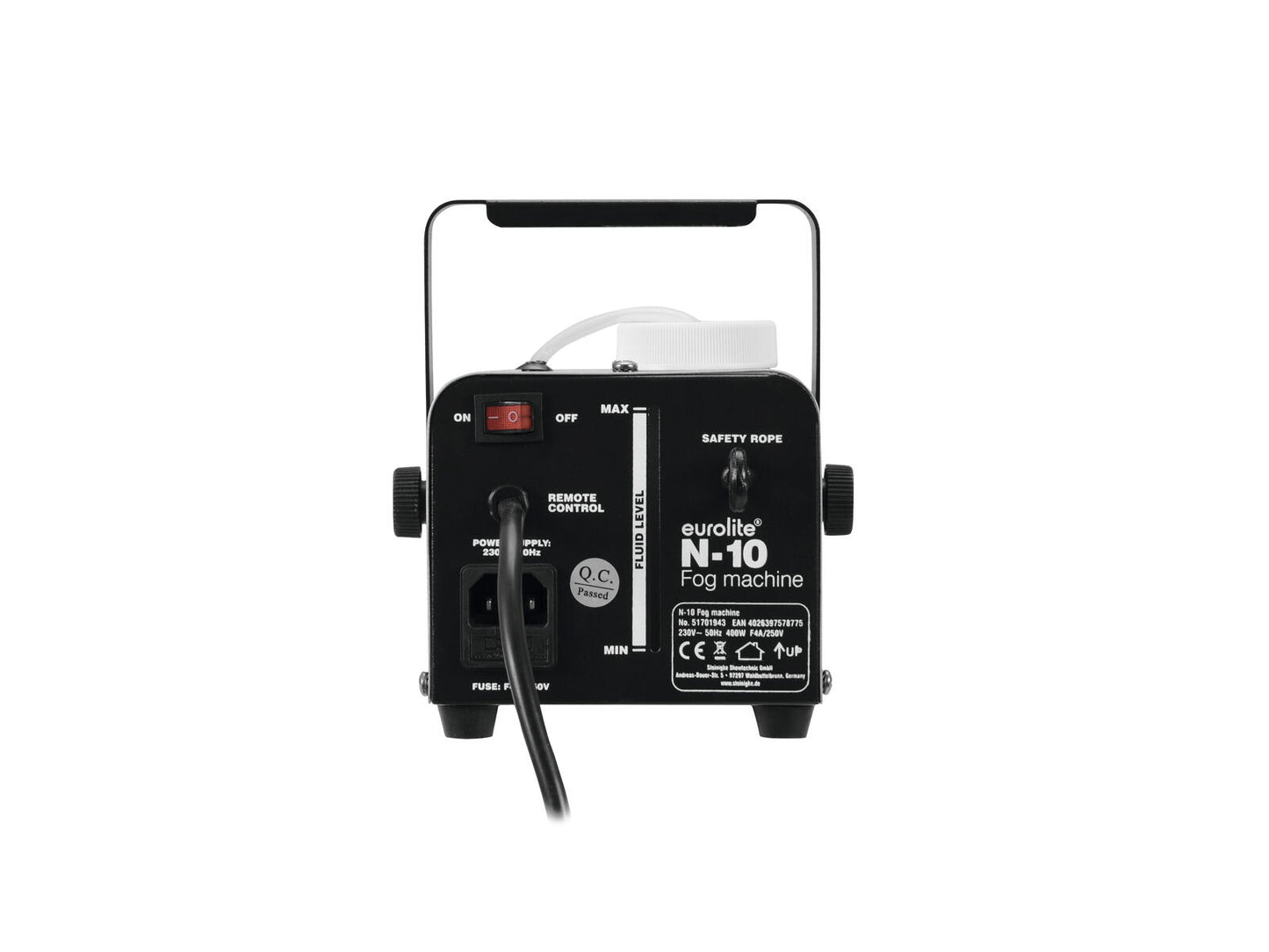 EUROLITE N-10 Fog Machine silver