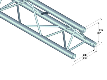 ALUTRUSS TRILOCK 6082-1000 3-way Cross Beam