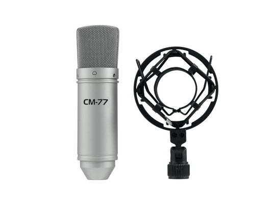 OMNITRONIC MIC CM-77 Condenser microphone 