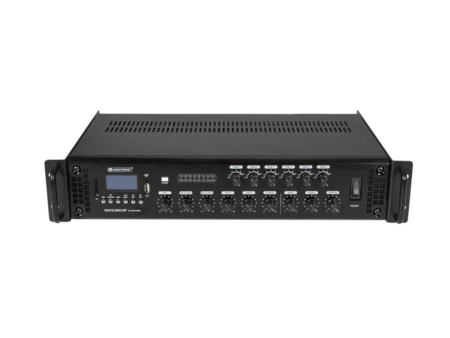OMNITRONIC MAVZ-360.6P PA Mixing Amplifier