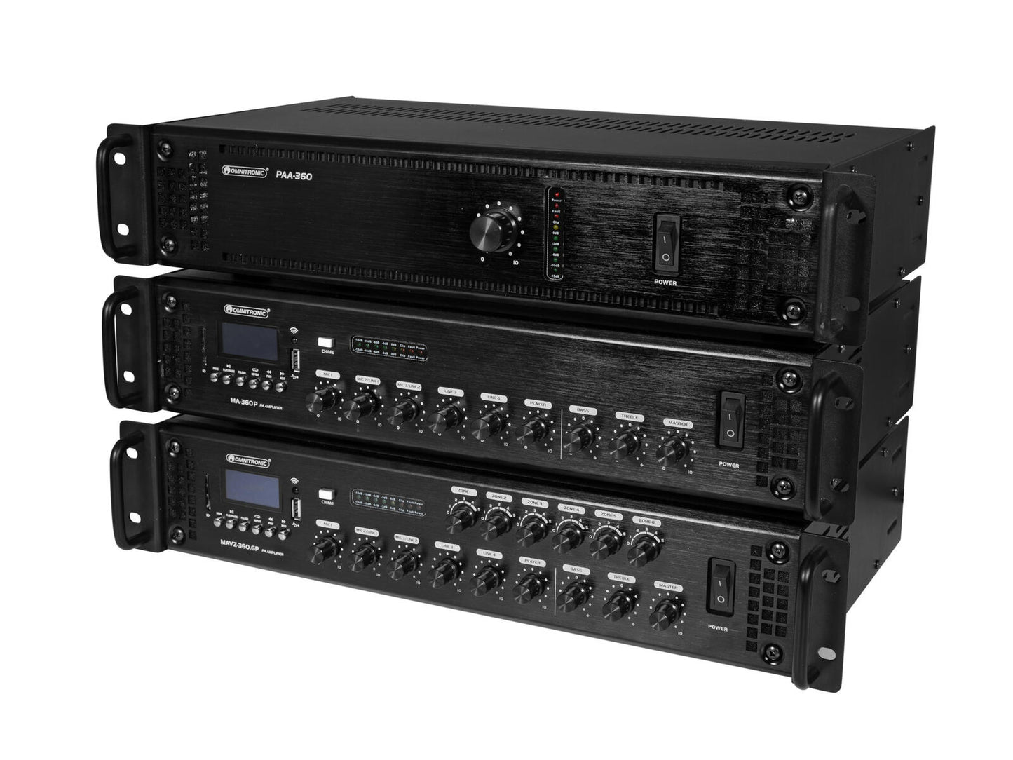 OMNITRONIC MAVZ-360.6P PA Mixing Amplifier