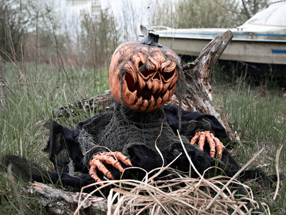 EUROPALMS Halloween Groundbreaker Pumpkin Monster, 50cm