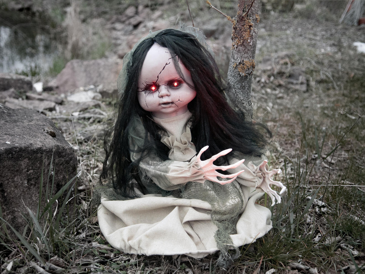 EUROPALMS Halloween Dancing Ghost, 46-80cm