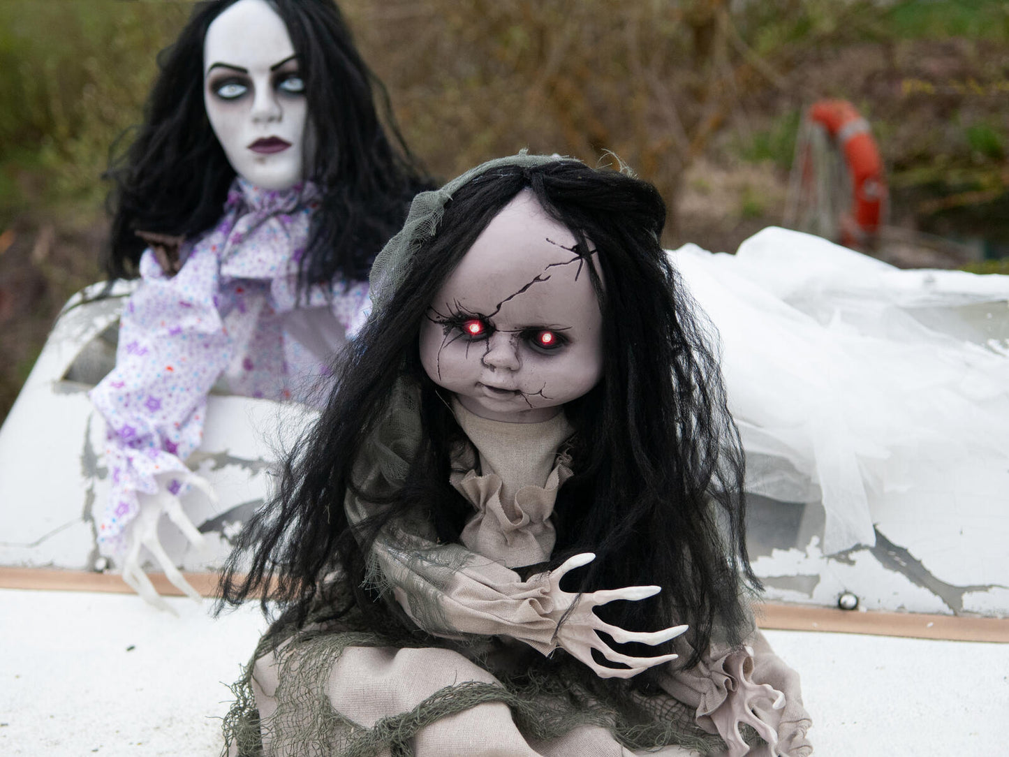 EUROPALMS Halloween Dancing Ghost, 46-80cm