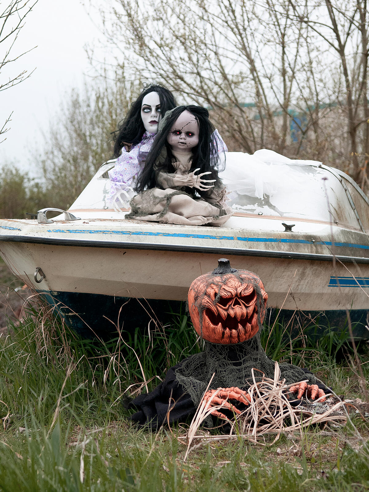 EUROPALMS Halloween Dancing Ghost, 46-80cm