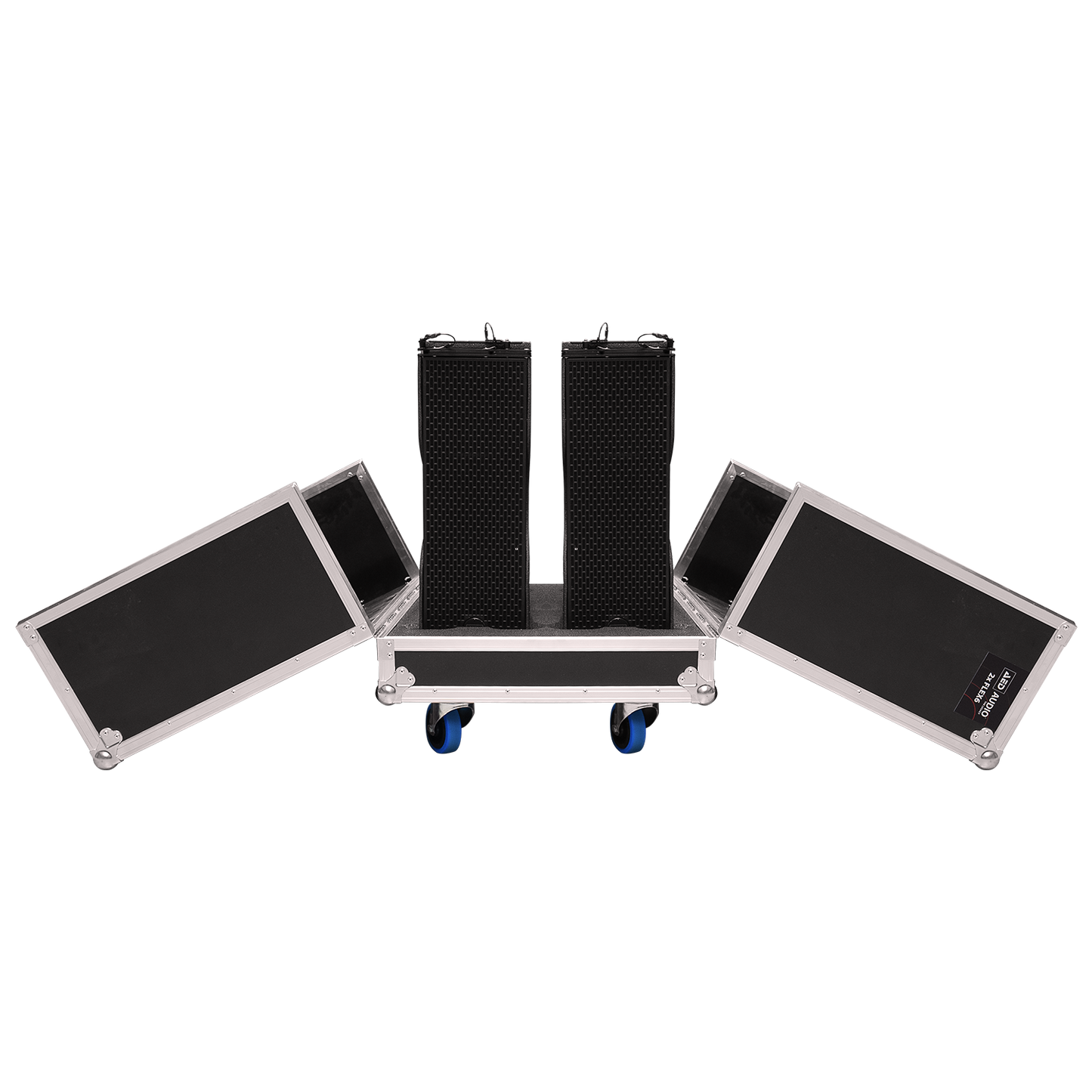 AED Audio   FLIGHT CASE 2XFLEX6