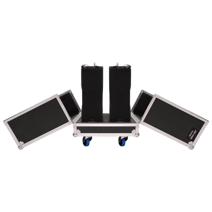 AED Audio   FLIGHT CASE 2XFLEX6