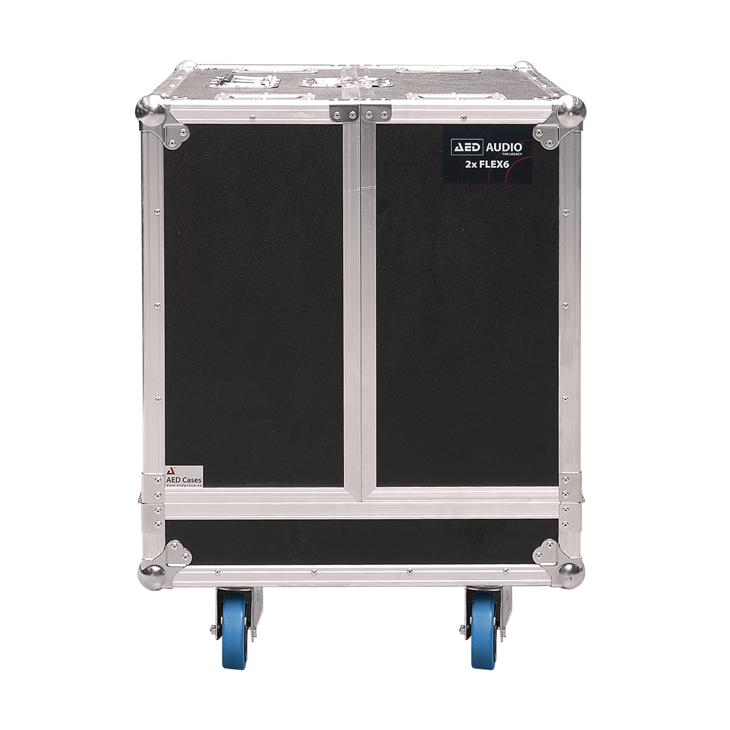 AED Audio   FLIGHT CASE 2XFLEX6