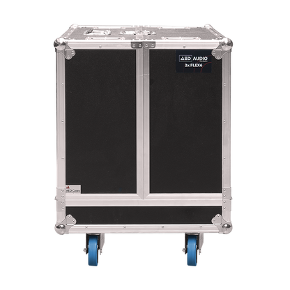 AED Audio   FLIGHT CASE 2XFLEX6