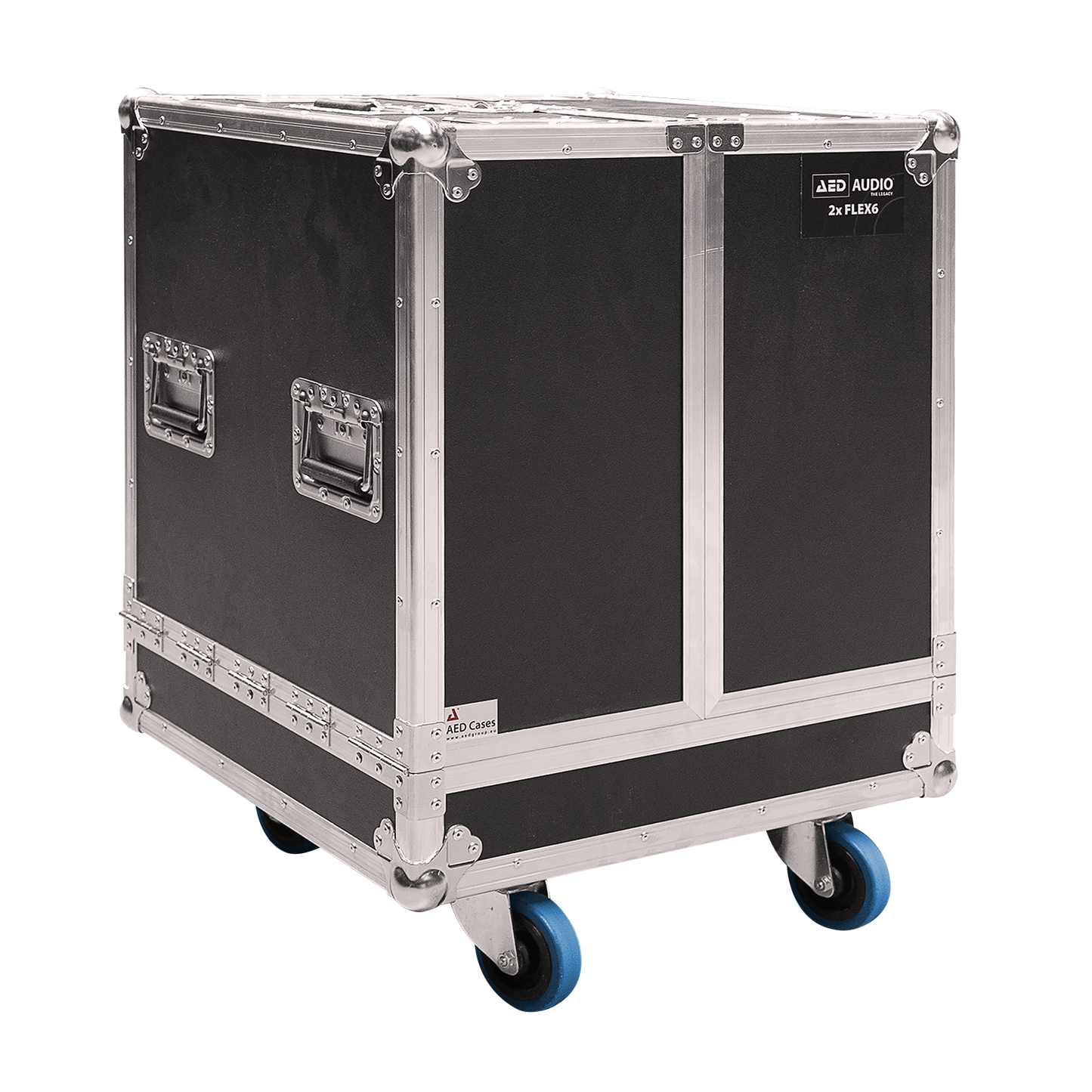 AED Audio   FLIGHT CASE 2XFLEX6