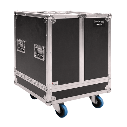 AED Audio   FLIGHT CASE 2XFLEX6