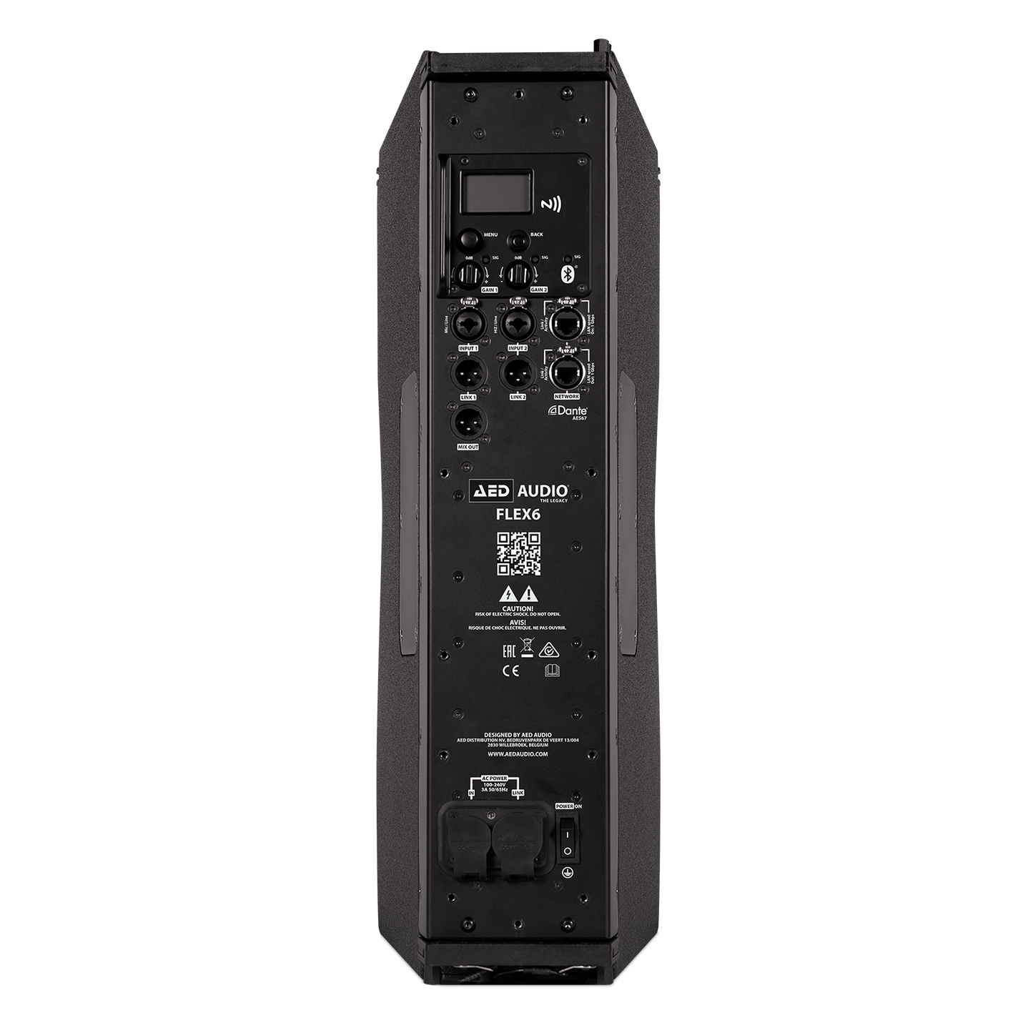 AED Audio WIDE COVERAGE