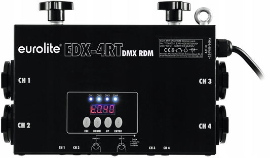 Eurolite EDX-4RT DMX dimmer controller 