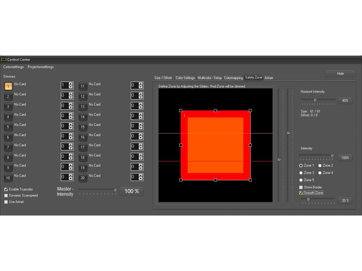 LASERWORLD Showcontroller – PRO lazerinio šou programinė įranga 