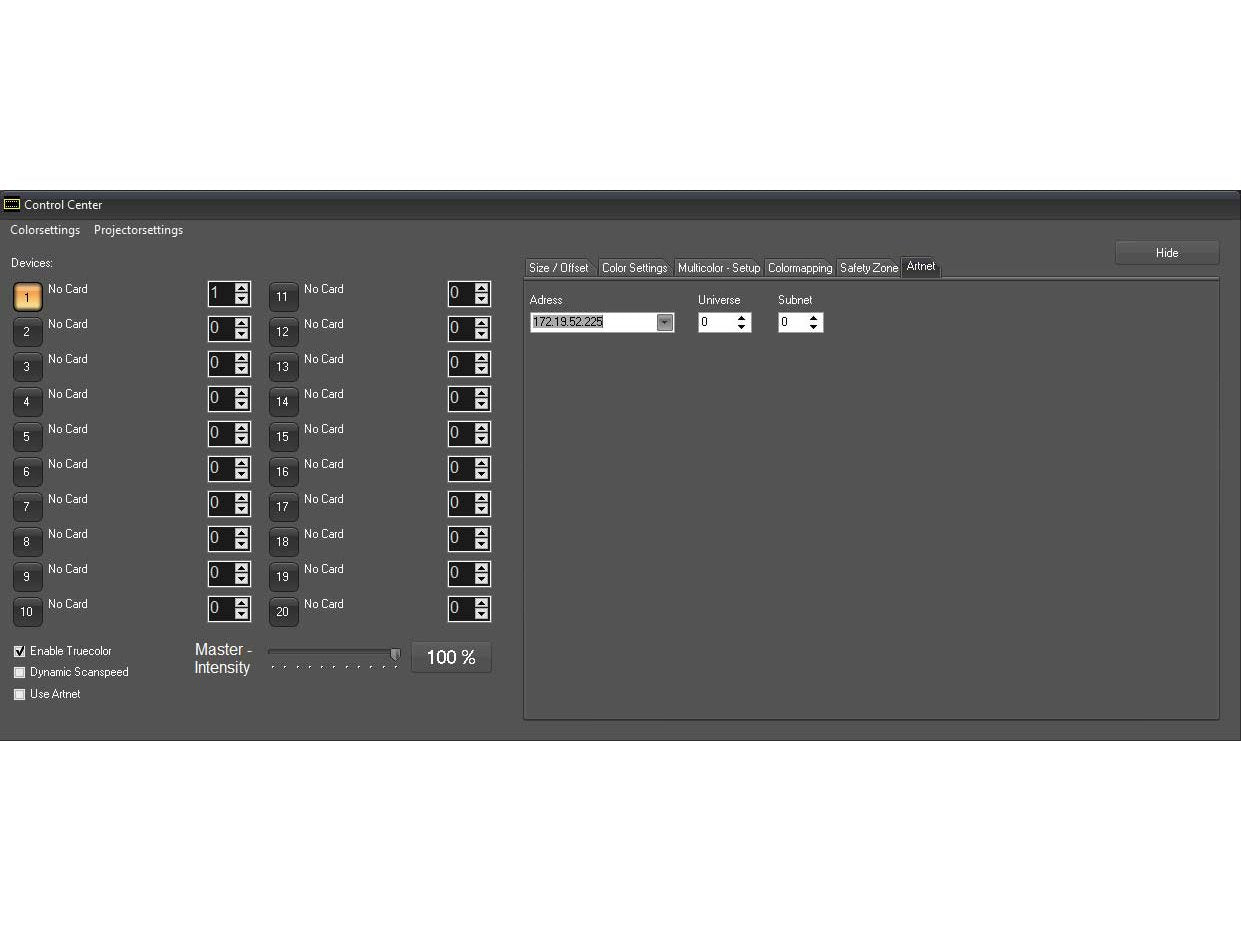 LASERWORLD Showcontroller – PRO lazerinio šou programinė įranga 